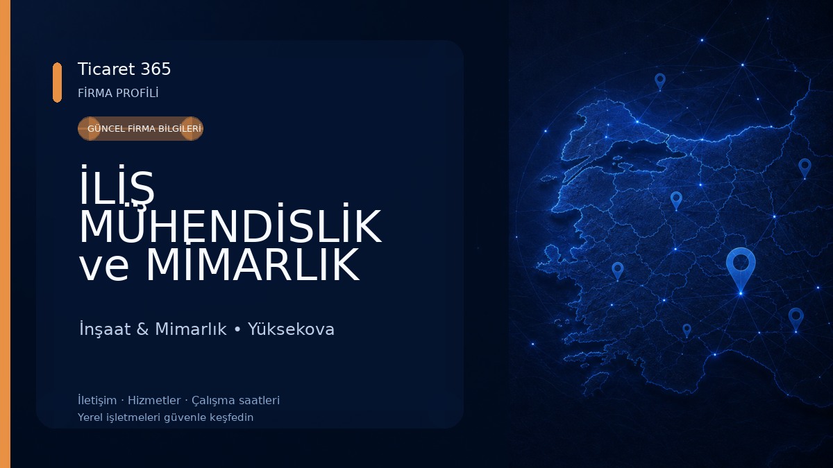 İLİŞ MÜHENDİSLİK ve MİMARLIK İnşaat & Mimarlık