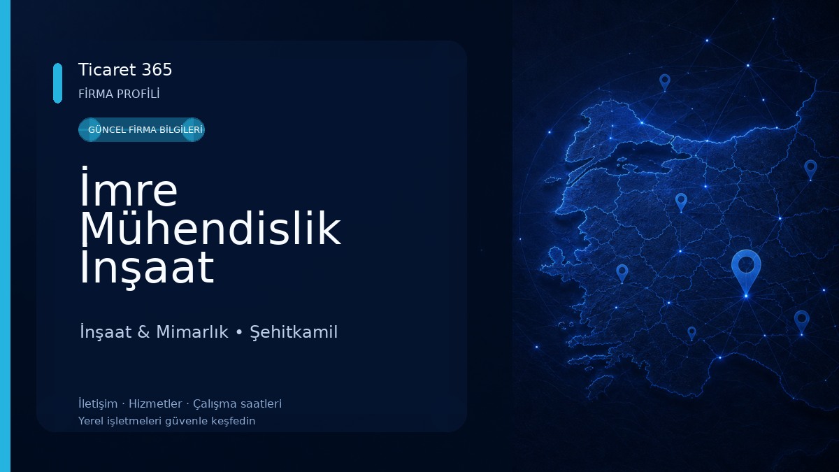 İmre Mühendislik İnşaat İnşaat & Mimarlık