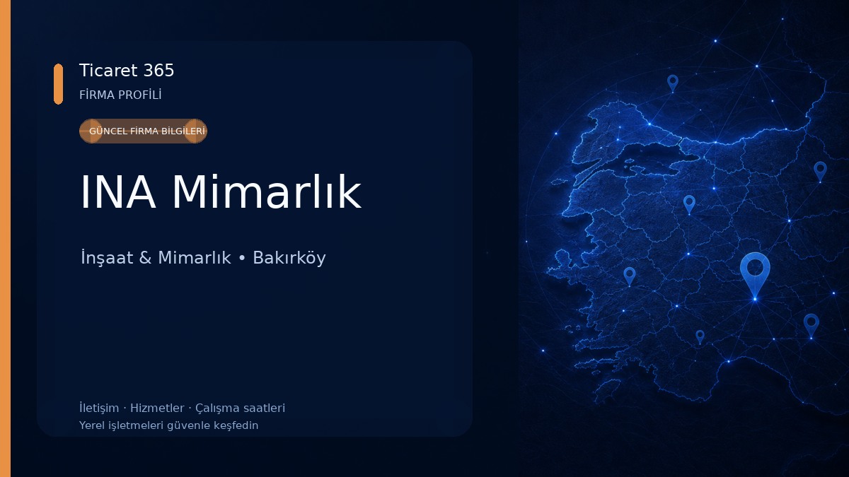 INA Mimarlık İnşaat & Mimarlık