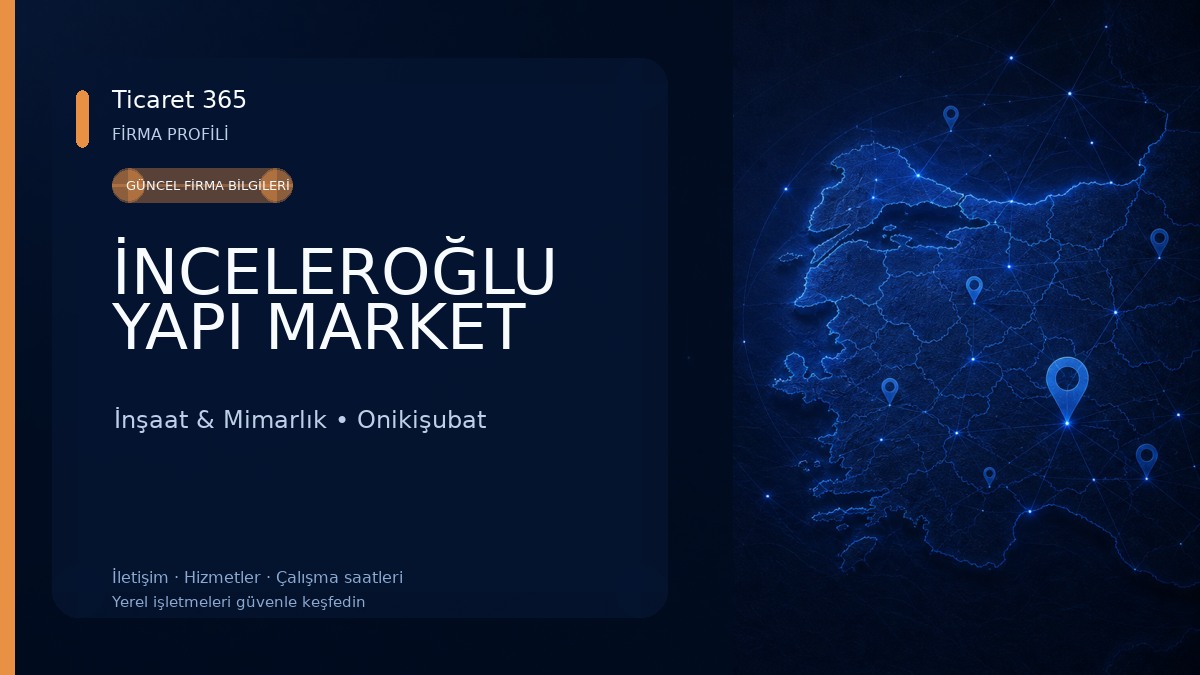 İNCELEROĞLU YAPI MARKET İnşaat & Mimarlık