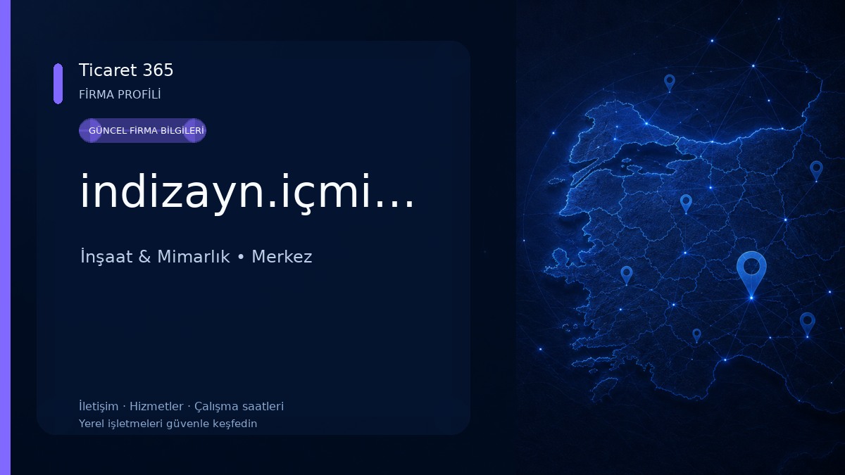 indizayn.içmimarlık İnşaat & Mimarlık