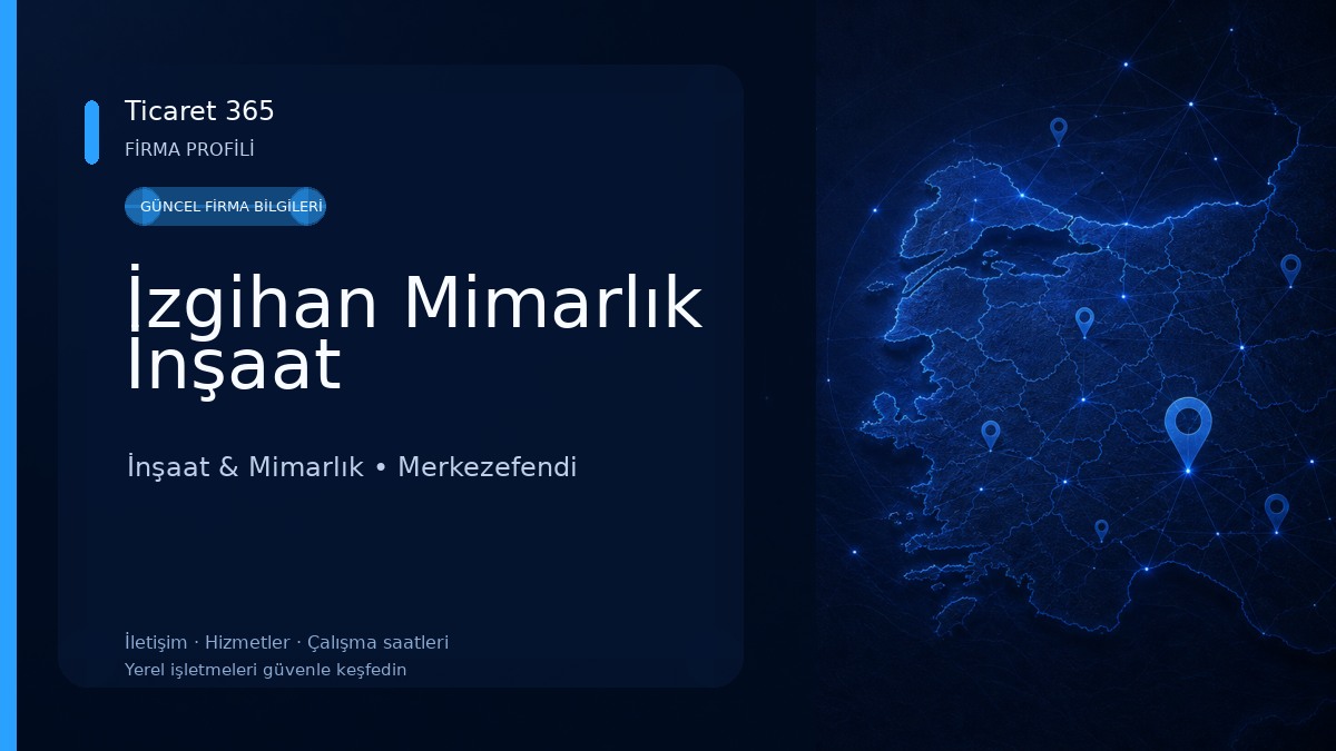 İzgihan Mimarlık İnşaat İnşaat & Mimarlık