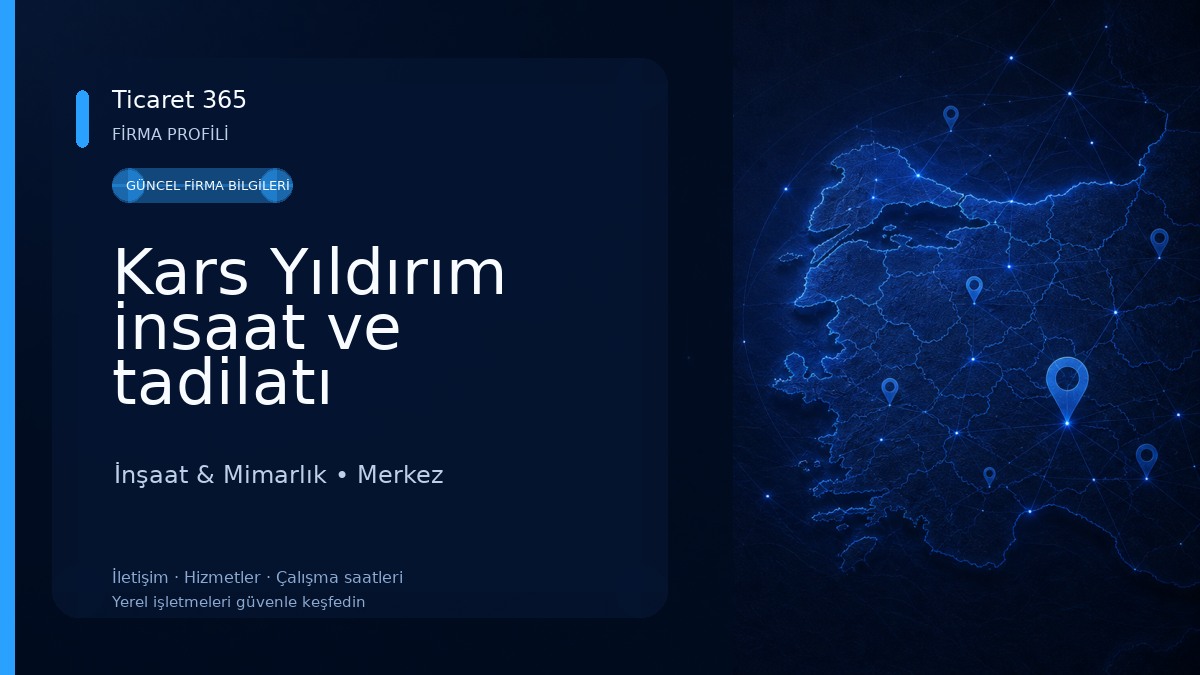 Kars Yıldırım insaat ve tadilatı 