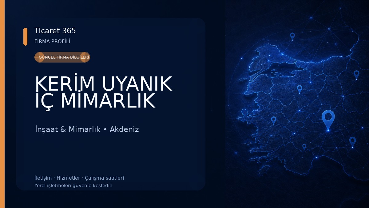 KERİM UYANIK İÇ MİMARLIK İnşaat & Mimarlık