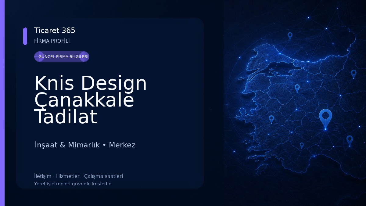 Knis Design Çanakkale Tadilat 