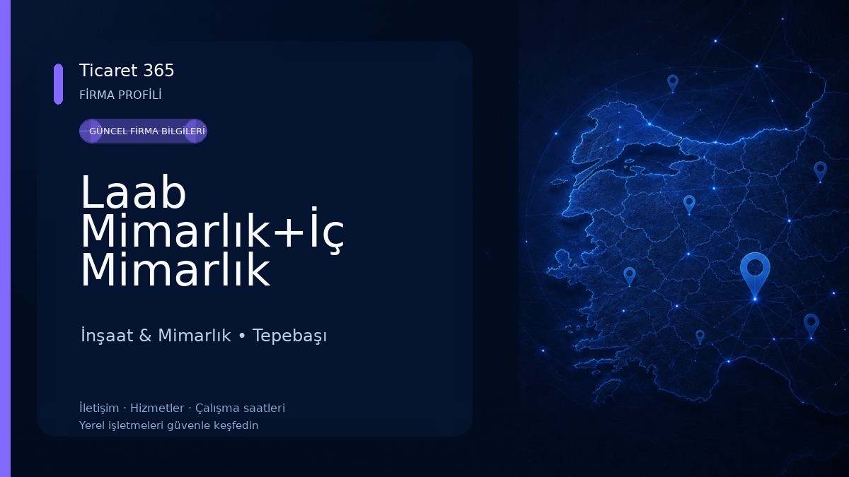 Laab Mimarlık+İç Mimarlık İnşaat & Mimarlık