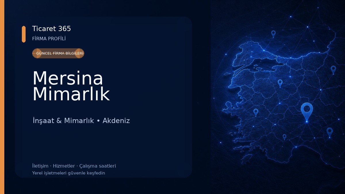 Mersina Mimarlık İnşaat & Mimarlık