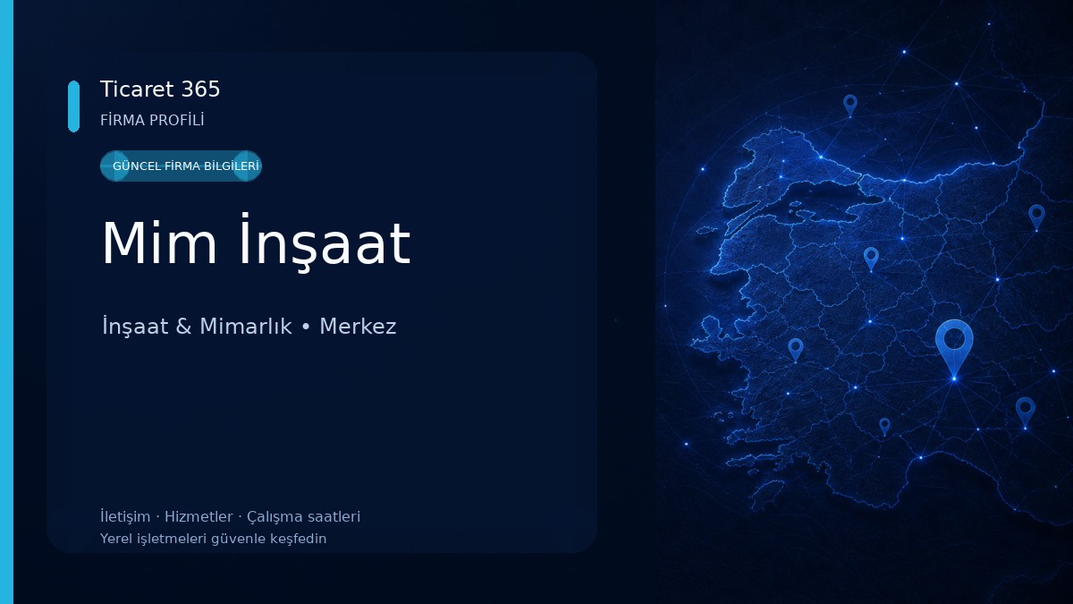 Mim İnşaat İnşaat & Mimarlık