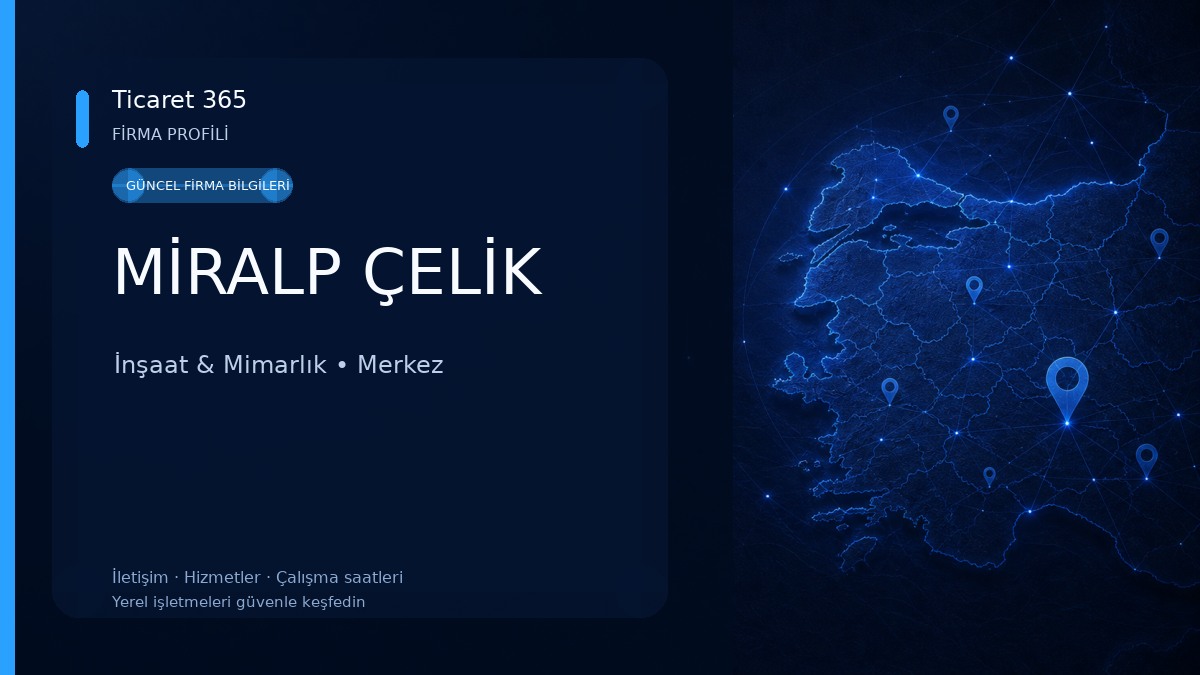 MİRALP ÇELİK