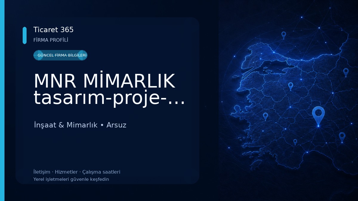 MNR MİMARLIK tasarım-proje-restorasyon İnşaat & Mimarlık