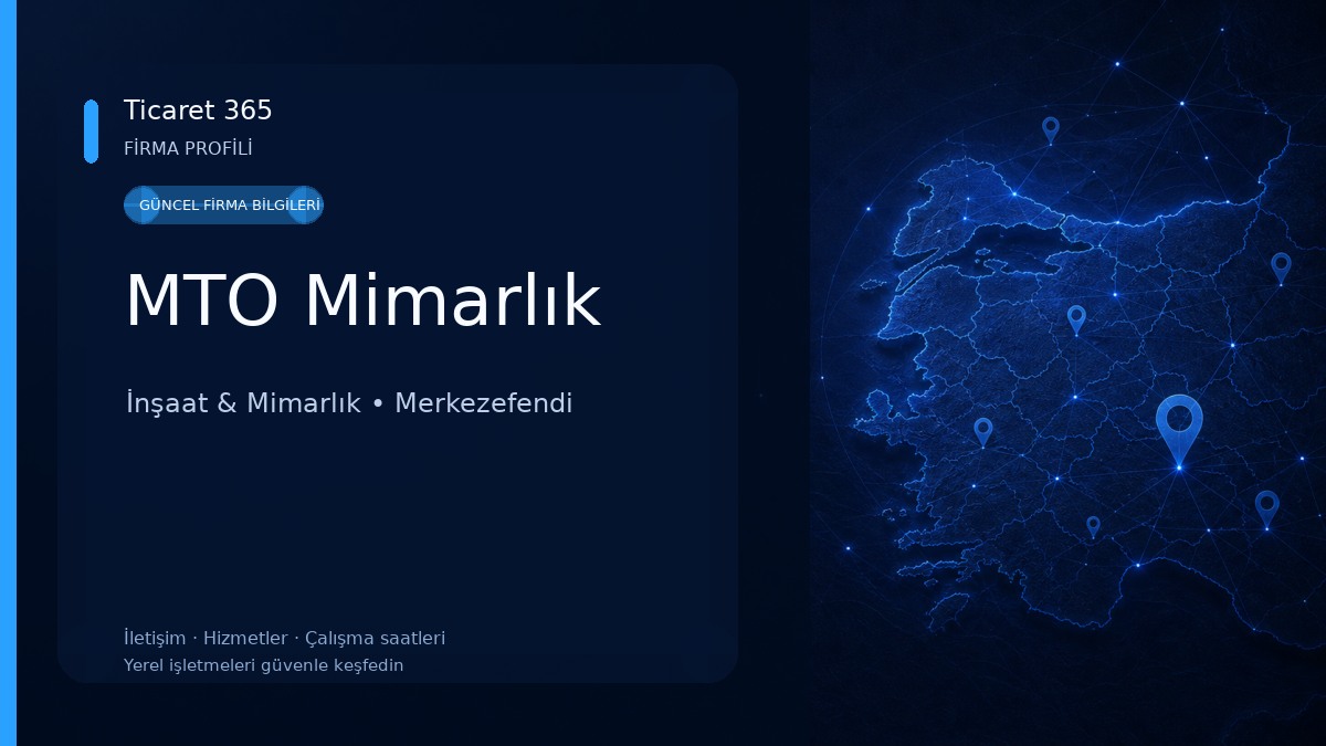 MTO Mimarlık İnşaat & Mimarlık