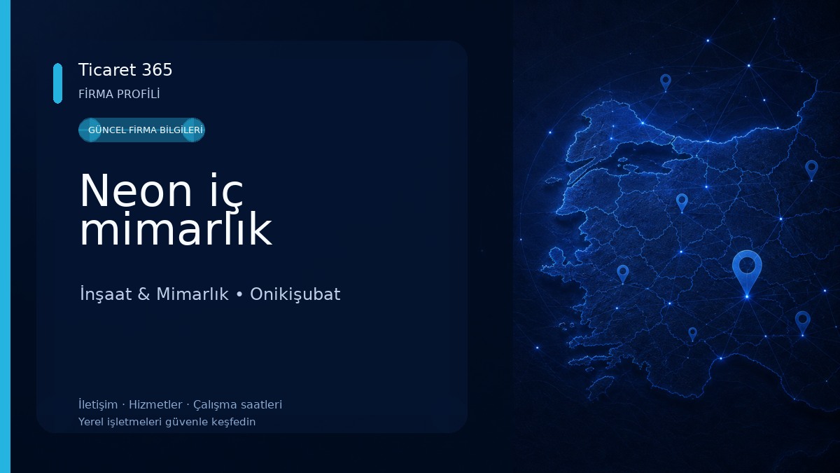 Neon iç mimarlık
