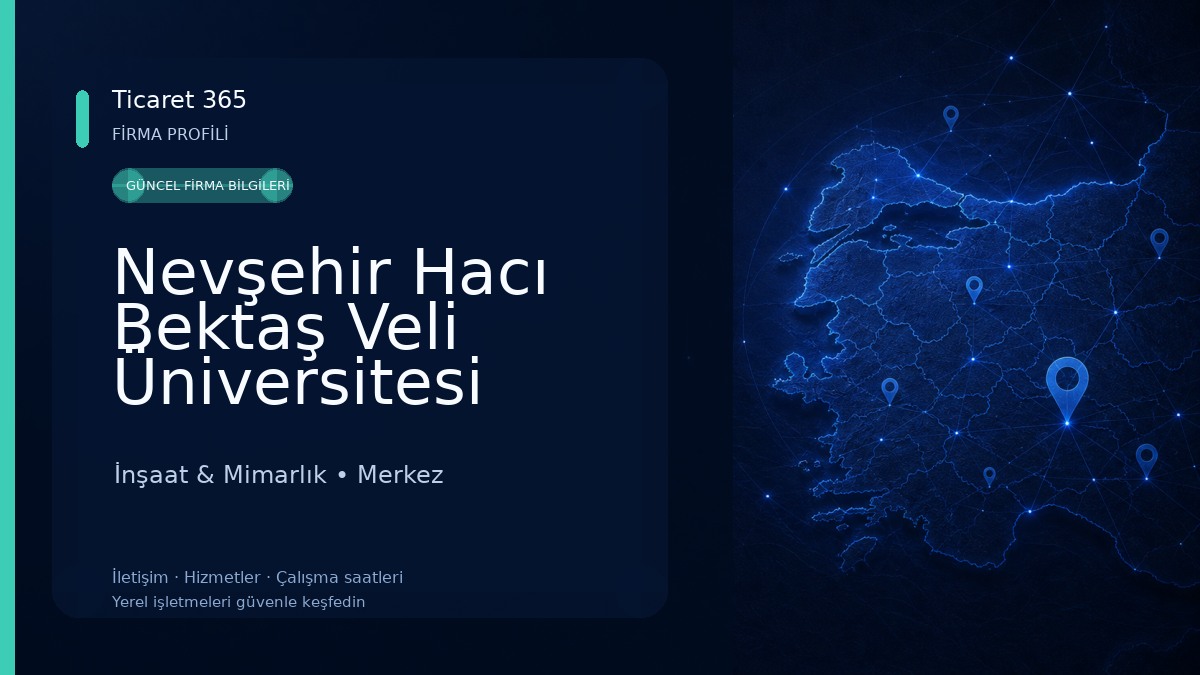 Nevşehir Hacı Bektaş Veli Üniversitesi Mühendislik-Mimarlık Fakültesi