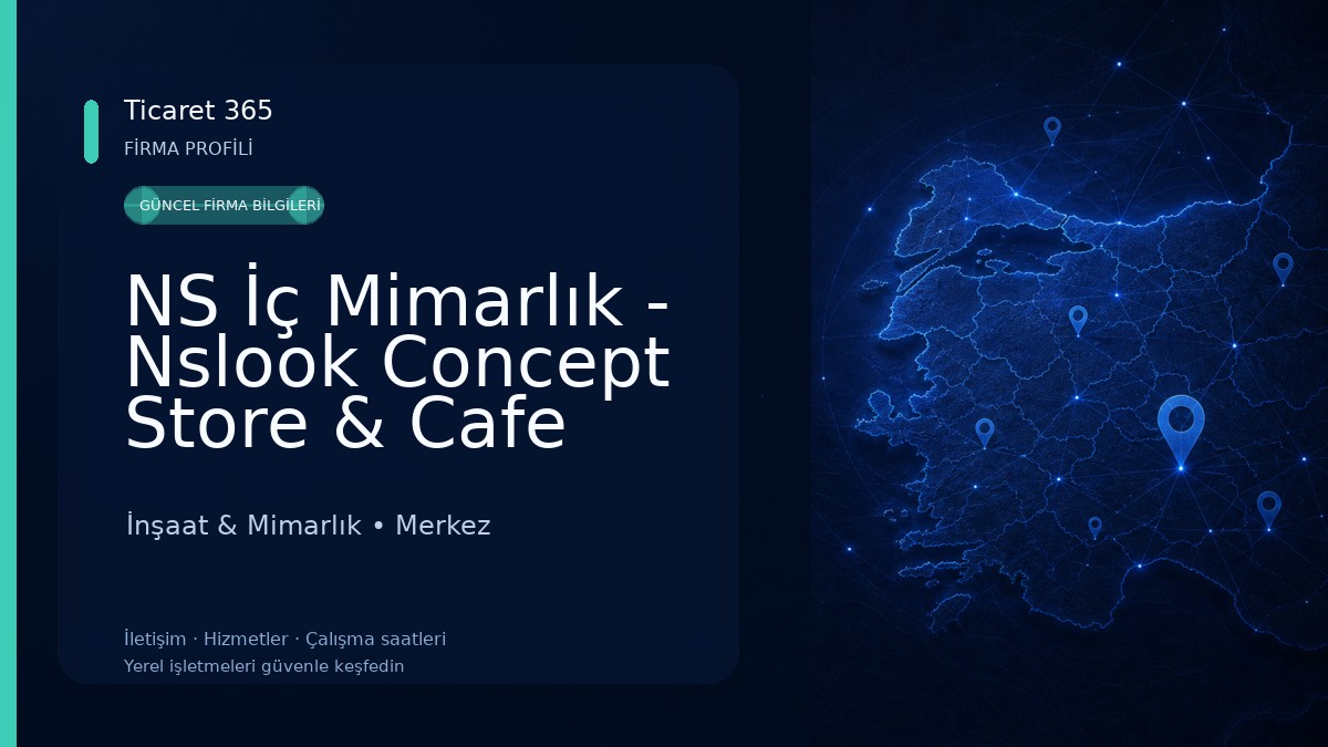 NS İç Mimarlık - Nslook Concept Store & Cafe İnşaat & Mimarlık