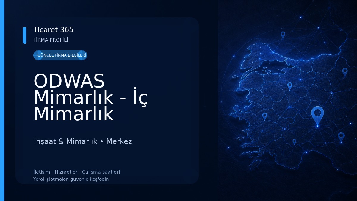 ODWAS Mimarlık - İç Mimarlık Çanakkale 