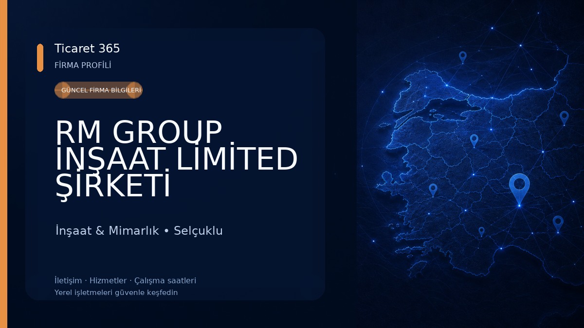 RM GROUP İNŞAAT LİMİTED ŞİRKETİ İnşaat & Mimarlık
