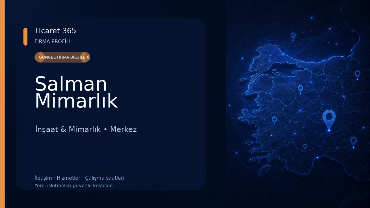 Salman Mimarlık İnşaat & Mimarlık