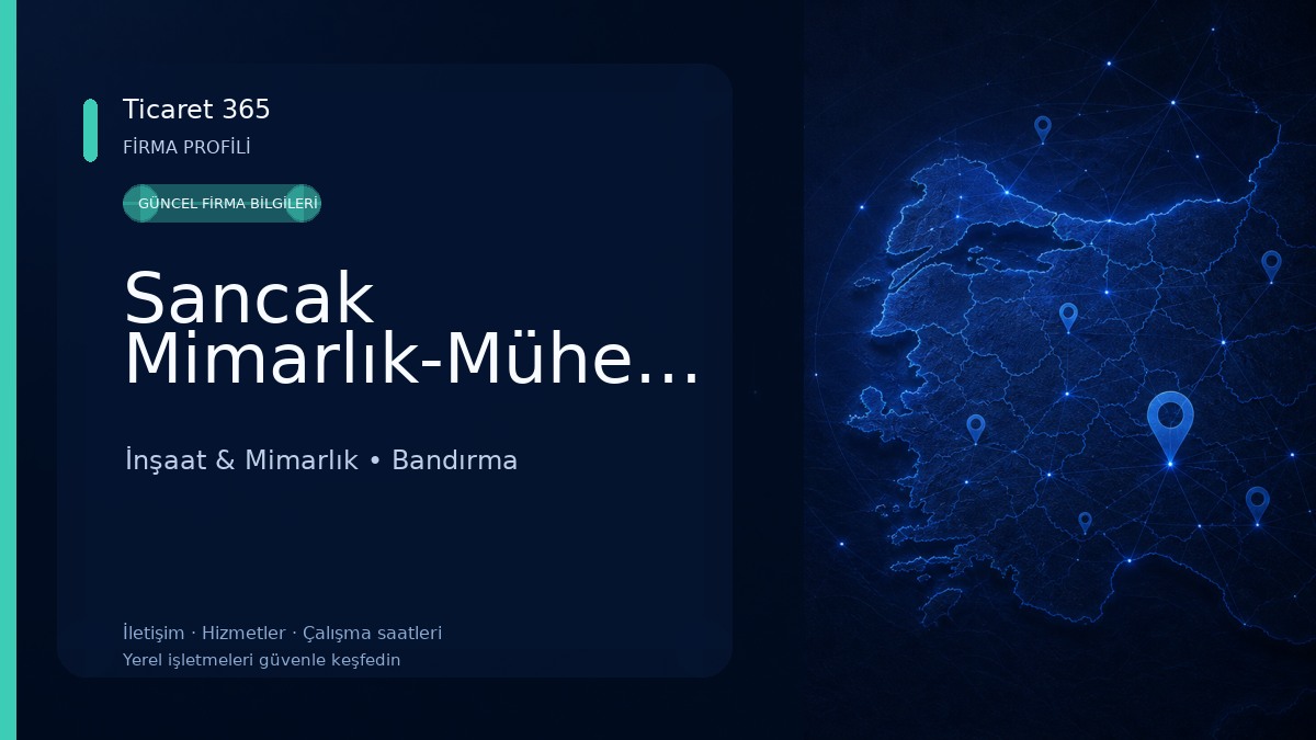 Sancak Mimarlık-Mühendislik İnşaat & Mimarlık
