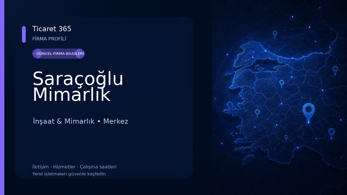 Saraçoğlu Mimarlık İnşaat & Mimarlık