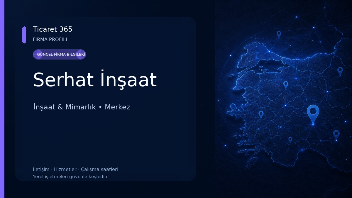 Serhat İnşaat İnşaat & Mimarlık