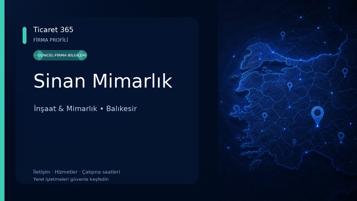 Sinan Mimarlık İnşaat & Mimarlık