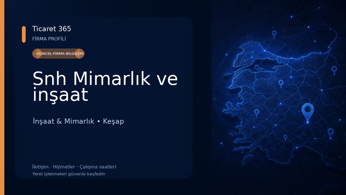 Snh Mimarlık ve inşaat İnşaat & Mimarlık