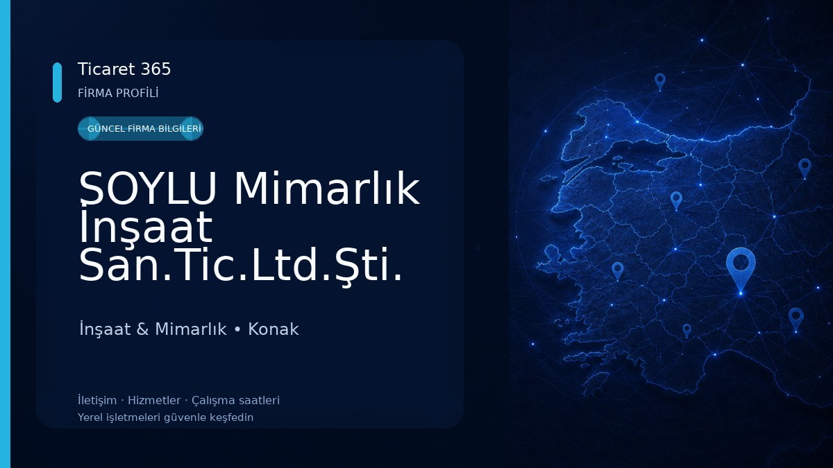 SOYLU Mimarlık İnşaat San.Tic.Ltd.Şti.