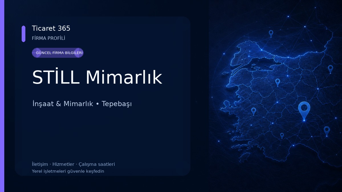STİLL Mimarlık İnşaat & Mimarlık