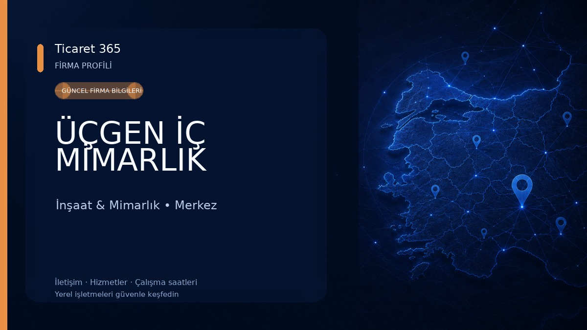 ÜÇGEN İÇ MİMARLIK İnşaat & Mimarlık