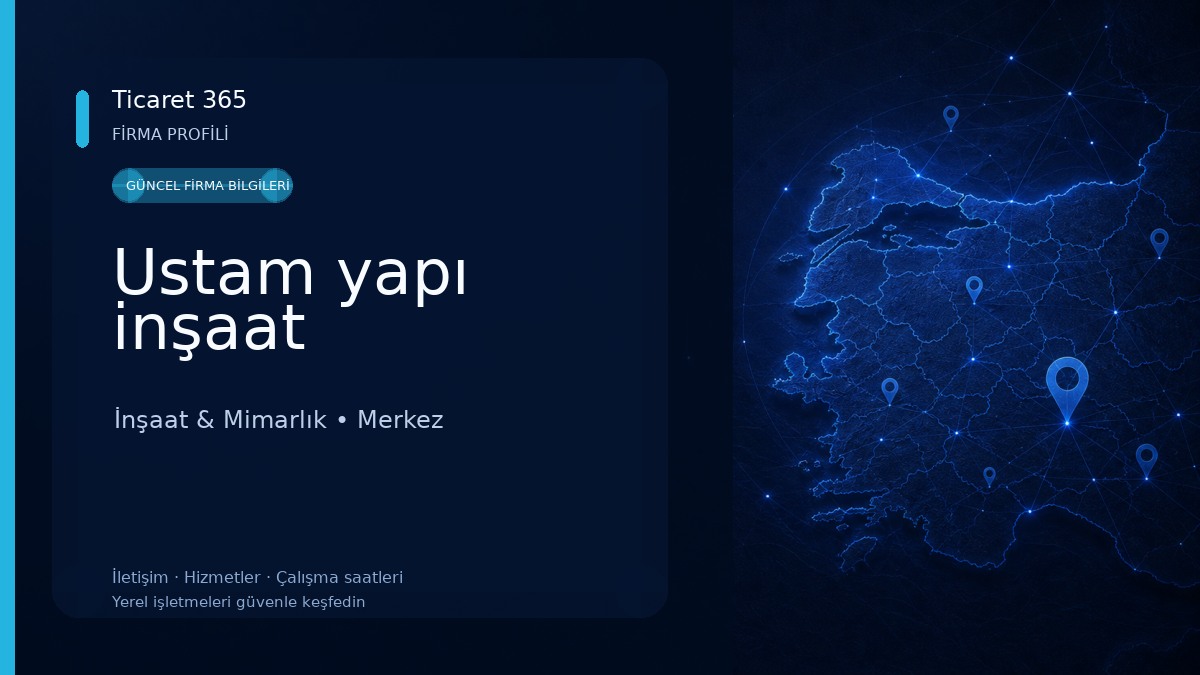 Ustam yapı inşaat İnşaat & Mimarlık