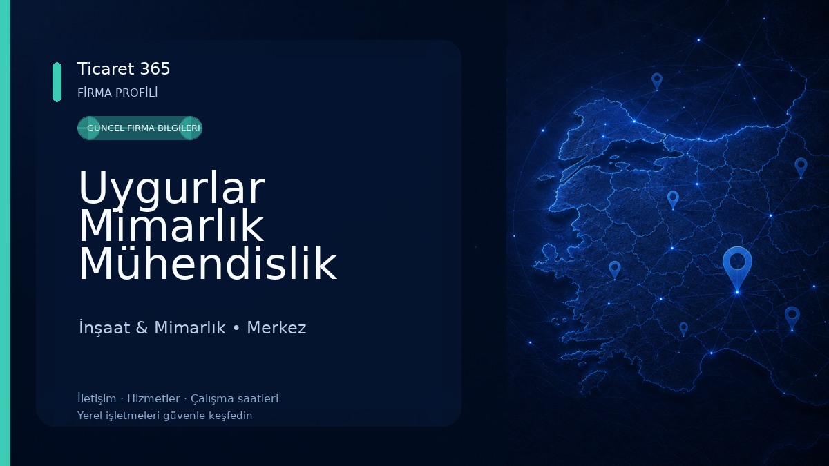 Uygurlar Mimarlık Mühendislik İnşaat & Mimarlık