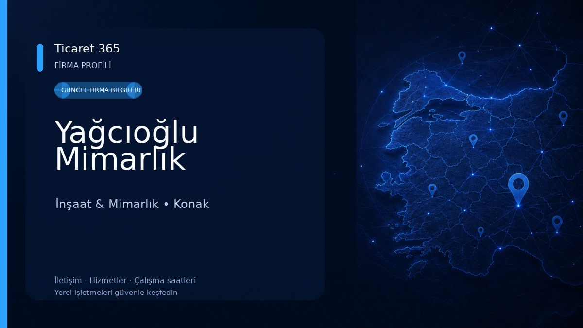 Yağcıoğlu Mimarlık İnşaat & Mimarlık