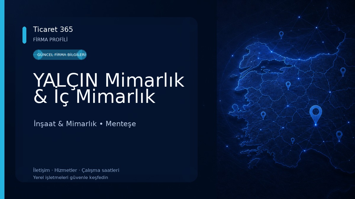 YALÇIN Mimarlık & İç Mimarlık İnşaat & Mimarlık