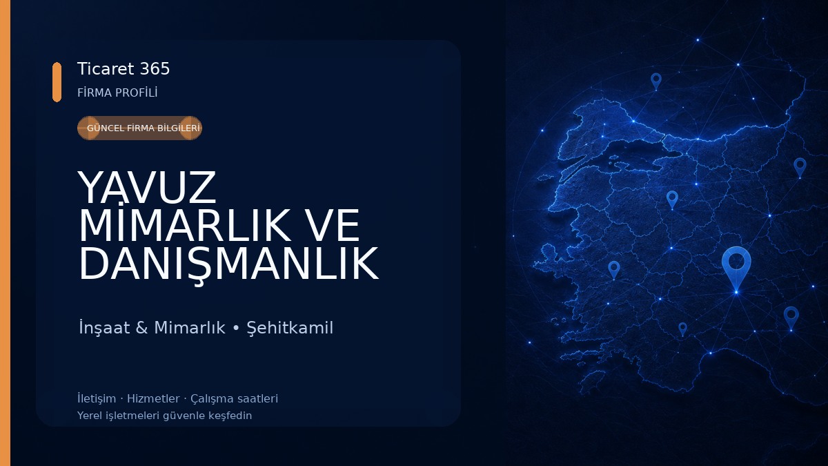 YAVUZ MİMARLIK VE DANIŞMANLIK İnşaat & Mimarlık