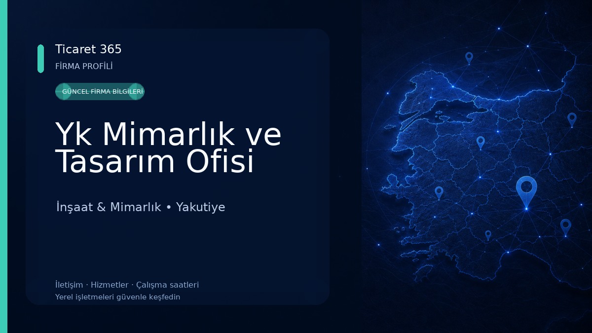 Yk Mimarlık ve Tasarım Ofisi İnşaat & Mimarlık