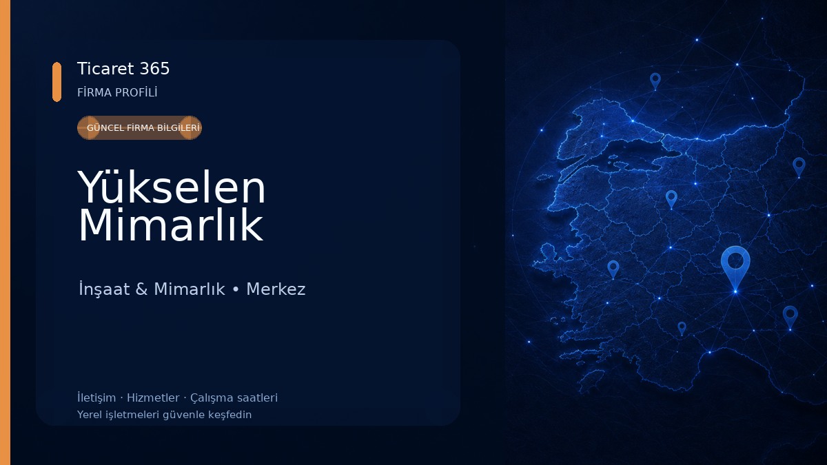 Yükselen Mimarlık İnşaat & Mimarlık